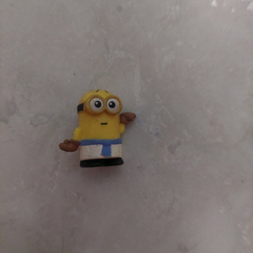 Minion rubber figures like new, pack of 5 pieces