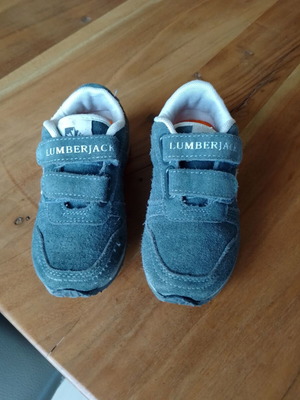 Lumberjack leather kids shoes gray size 26 like new