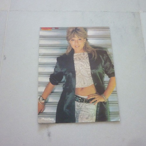 Samantha Fox / Modern Talking collectible double poster used from Manina magazine