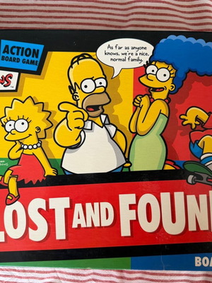 The Simpsons Lost and Found board game like new