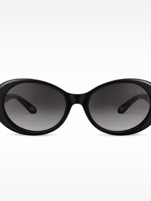 Ralph Lauren oval sunglasses, black, collectible
