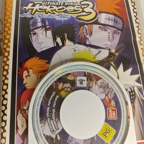 Naruto Shippuden Ultimate Ninja Heroes 3 PSP game