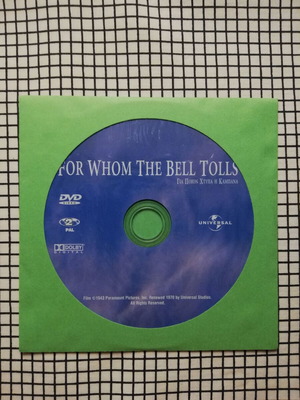 For Whom The Bell Tolls DVD σαν καινούργιο με ελληνικούς υπότιτλους