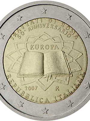 Ιταλία 2 Ευρώ 2007 Συνθήκη της Ρώμης καινούργιο