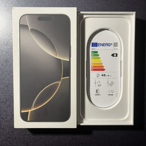 iPhone 16 Pro Max 512GB Titanium like new, 100% battery