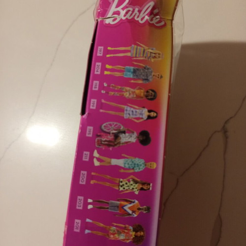 Barbie Fashionistas Doll #208 with Down Syndrome used, missing necklace