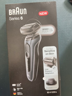 Braun Series 6 razor new