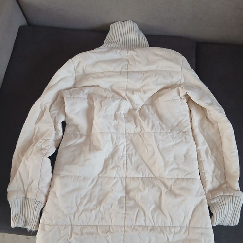Long women's Bundero jacket off-white like new