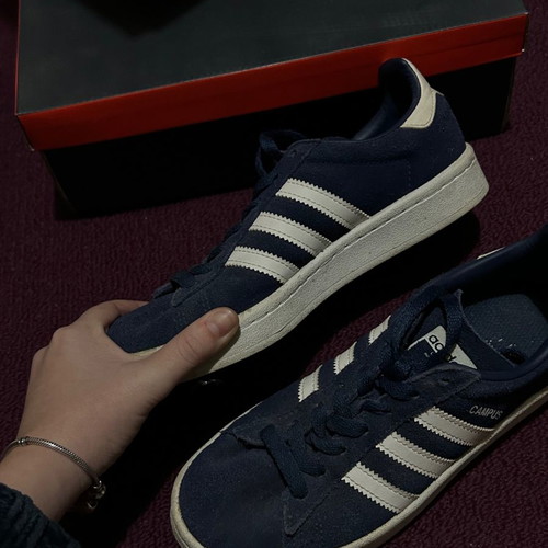 adidas gazelle silver green womens Adidas x Bad Bunny Campus Shoes – Extra Butter main image 1