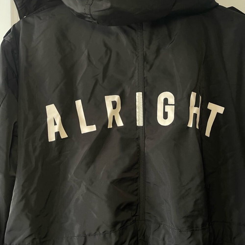 Bershka unisex jacket new black size M