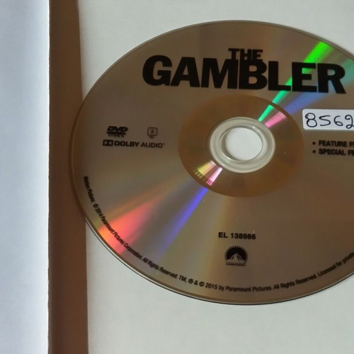 The Gambler DVD like new with subtitles, adventure action social