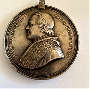 Μετάλλιο  Πάπας Pius IX Ποντίφηκας 1869