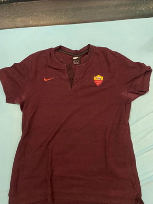 Tshirt As Roma polo shirt like new, authentic, XL