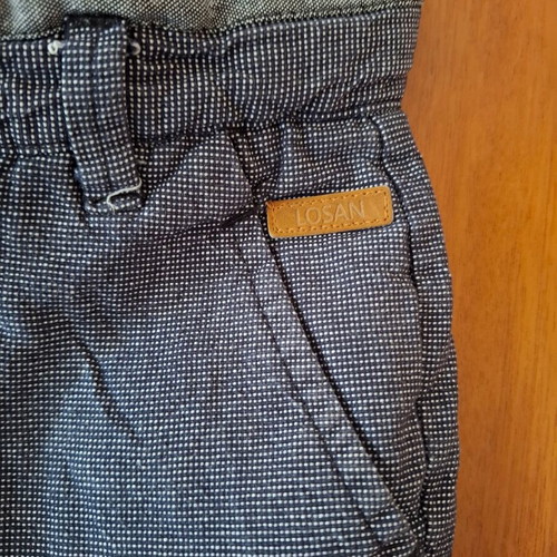 Losan cotton shorts like new for boys 4-5 years blue 110 cm
