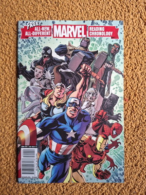 Marvel Comics All New All Different Reading Chronology like new