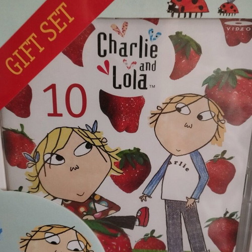 Charlie and Lola giftset DVD and figure new
