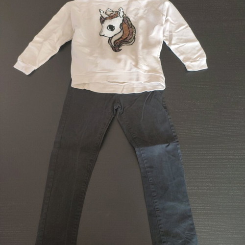 Girls' clothes pack used for 5-6 years old autumn-winter