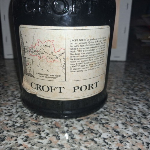 Porto Croft 1970 vintage sealed bottle