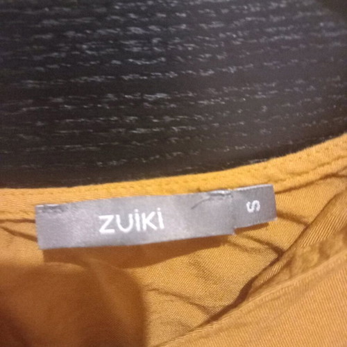 Zuiki blouse like new, brown and gold
