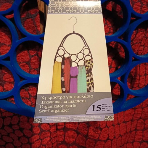 Tie and scarf hanger new