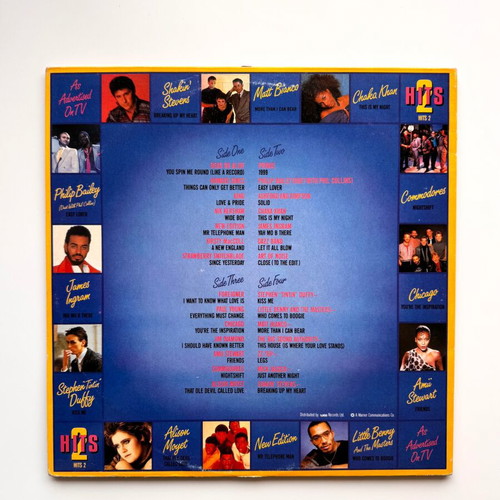 The Hits Album 2 double 2xLP used, Pop, UK 1985