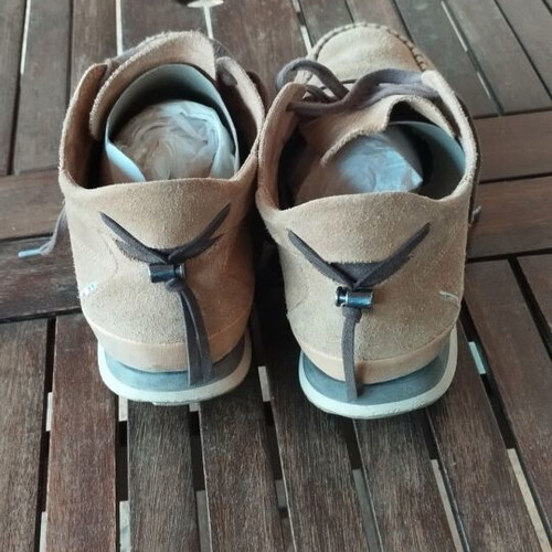 TOMS Balboa Mid Toffee Suede boots like new, water resistant, size 45