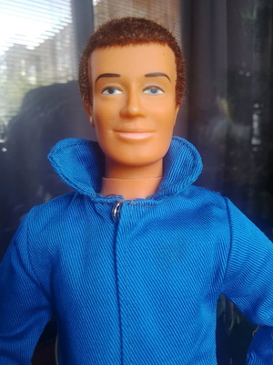 Fred doll like new, vintage from Plasty Germany