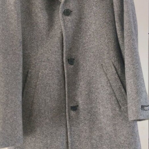 Esprit men's gray coat like new, size Medium-Large