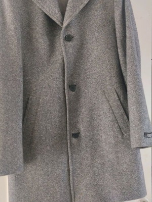 Esprit men's gray coat like new, size Medium-Large