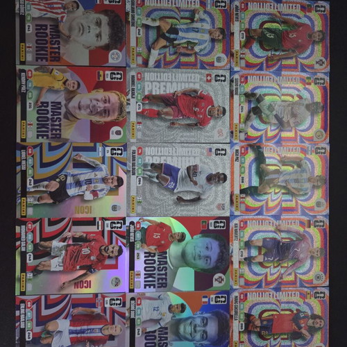 Panini Adrenalyn XL 2026 Mundial Collection cards like new