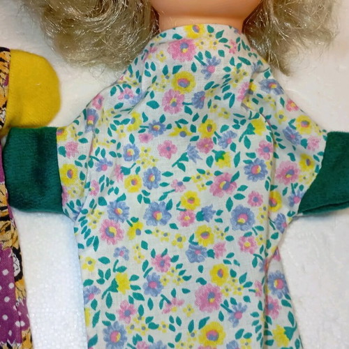 Theater puppets like new, set of 2 pieces
