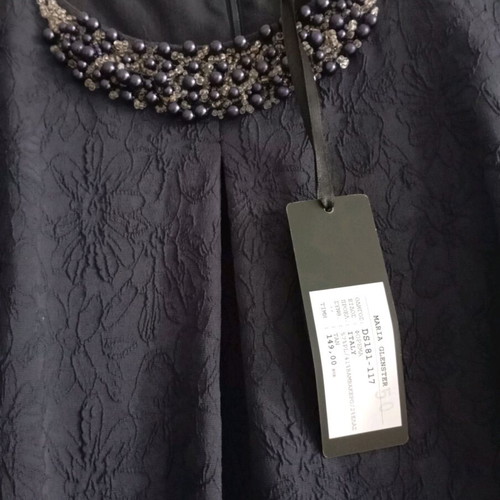 Maria Glenster Women's Midi Dress New Size 50 Blue