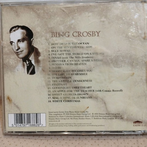 Bing Crosby CD used, pop