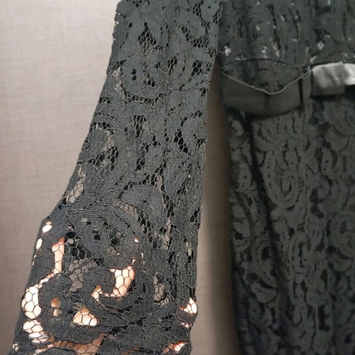 Dress new black with lace size M