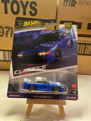 Hot Wheels Premium Nissan SilEighty 2024 μεταχειρισμένο, Car Culture Modern Classics 3/5 μπλε