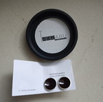 Silver earrings, 1.6 cm diameter, 925 silver