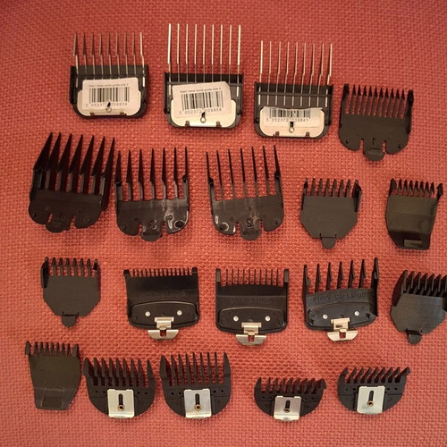 Clipper combs for Wahl, Oster and similar hair clippers