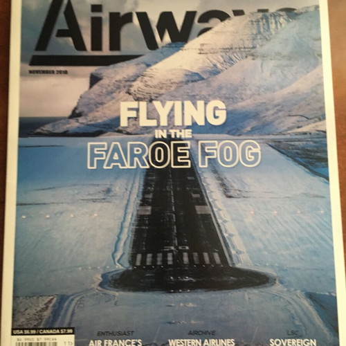 Airways Magazine 12 issues like new, year 2018, English