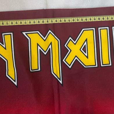 Iron Maiden flag “A Real Live One” like new
