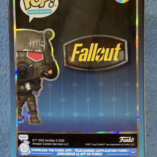 Funko Pop 1920 Fallout NCR Power Armor limited edition, like new
