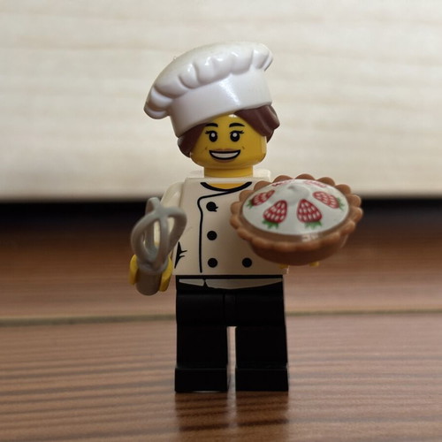 Gourmet Chef Lego CMF Series 17 minifigure, complete set with accessories