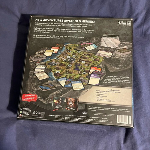 Ghosts of Saltmarsh Expansion new board game Dungeons & Dragons