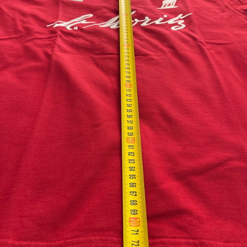 ST.MORITZ Polo Shirt Men XL New Red