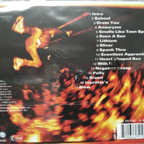 Nirvana From The Muddy Banks Of The Wishkah CD new, rock