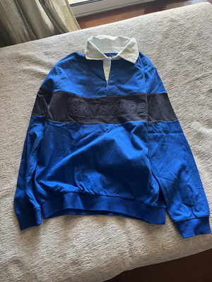 Polo shirt blue electric size 16 years like new
