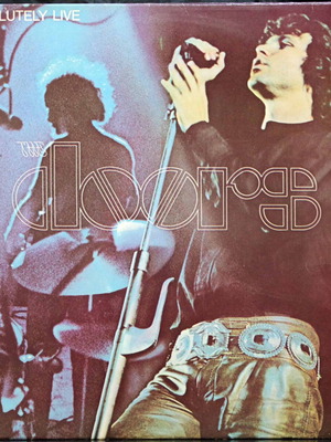The Doors Absolutely Live vinyl used, rock