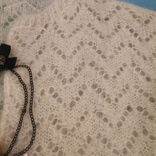 Women's cardigan used, knitted, size small, beige