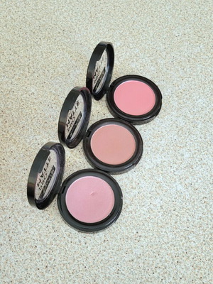 Elixir Pro Matte Blusher set of 3 like new, shades Uranus Mercury Saturn
