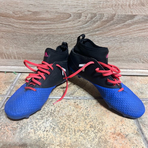 Adidas X football boots like new, size 38, blue with red laces