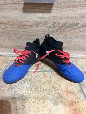 Adidas X футболни обувки като нови, номер 38, сини с червени връзки